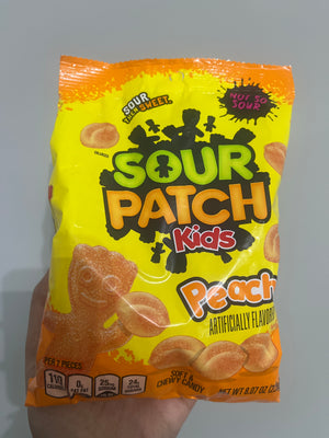 
                  
                    PEACH Sour Patch Gummies
                  
                